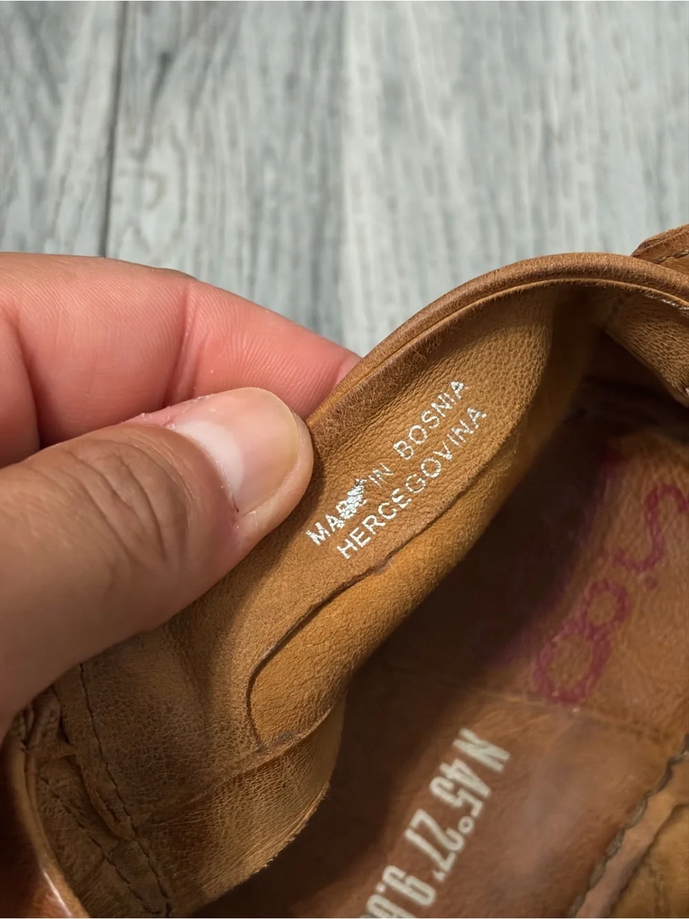 A.S.98 Women's Open-Toe Leather Sandals - Cognac Brown